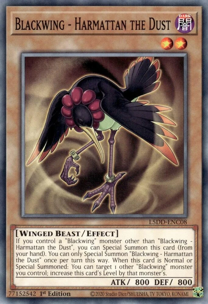 Blackwing Harmattan the Dust