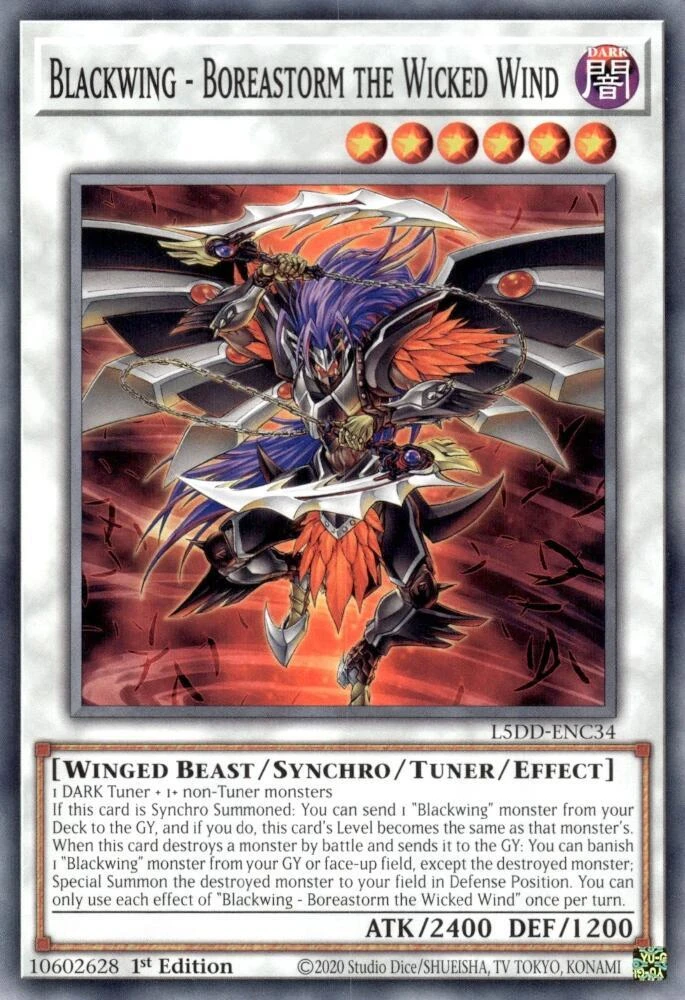 Blackwing Boreastorm the Wicked Wind