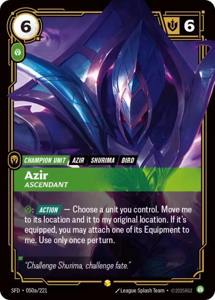 Azir - Ascendant