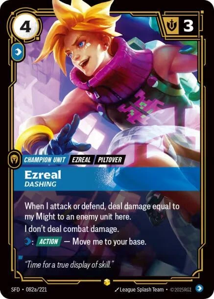Ezreal - Dashing