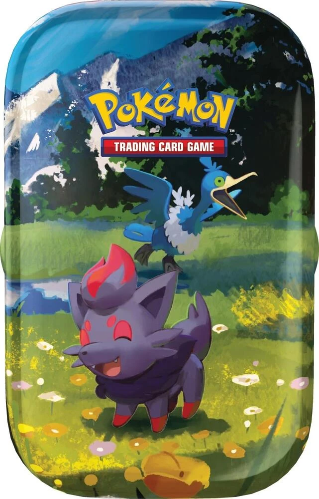 Ascended Heroes Mini Tin Zorua and Cramorant