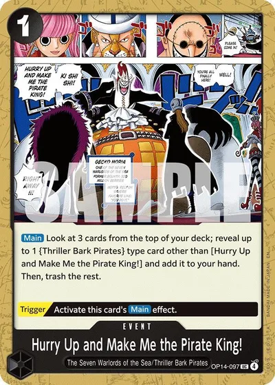 Hurry Up and Make Me the Pirate King!
