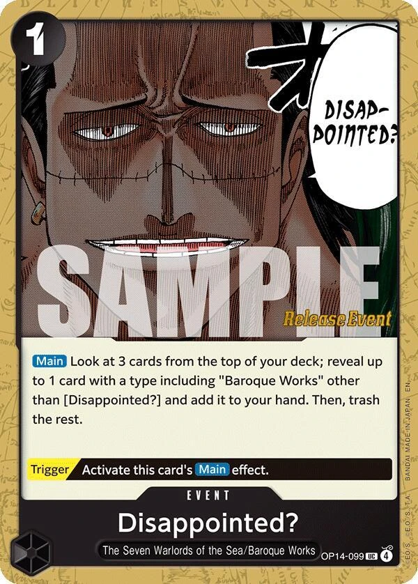 Disappointed? Base
