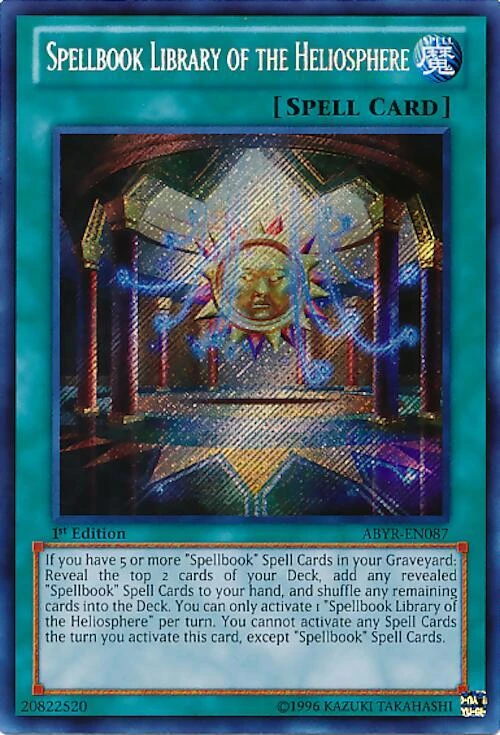 Spellbook Library of the Heliosphere