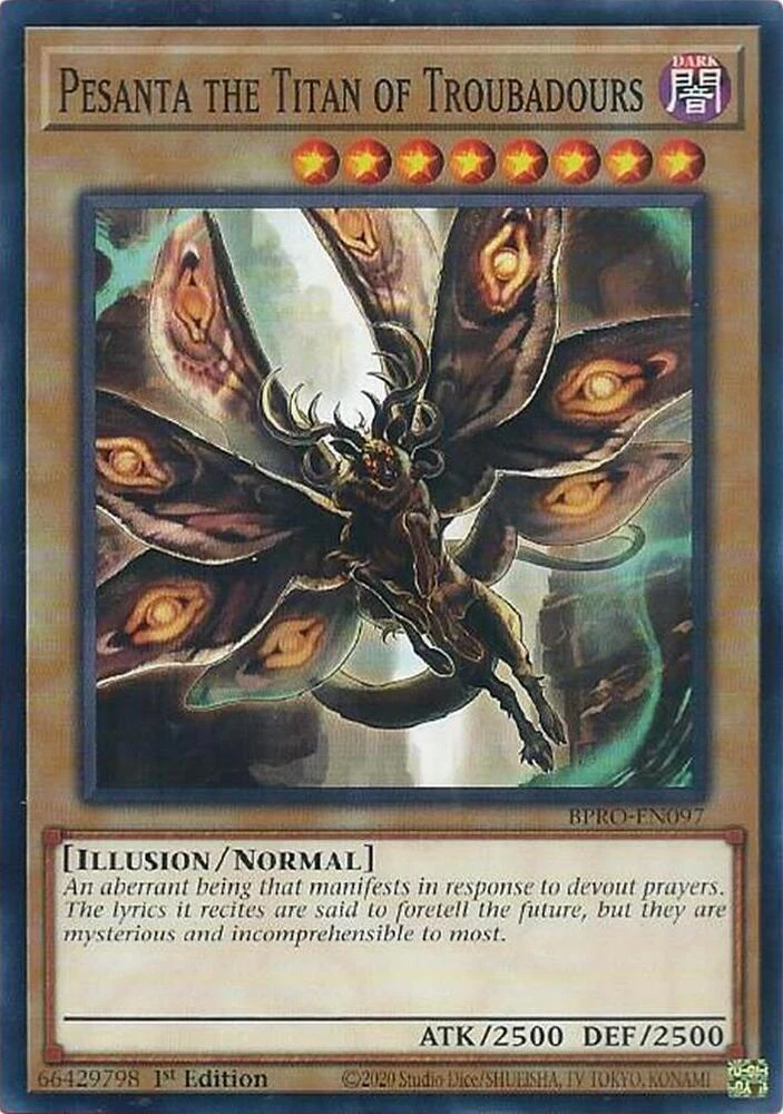 Pesanta the Titan of Troubadours