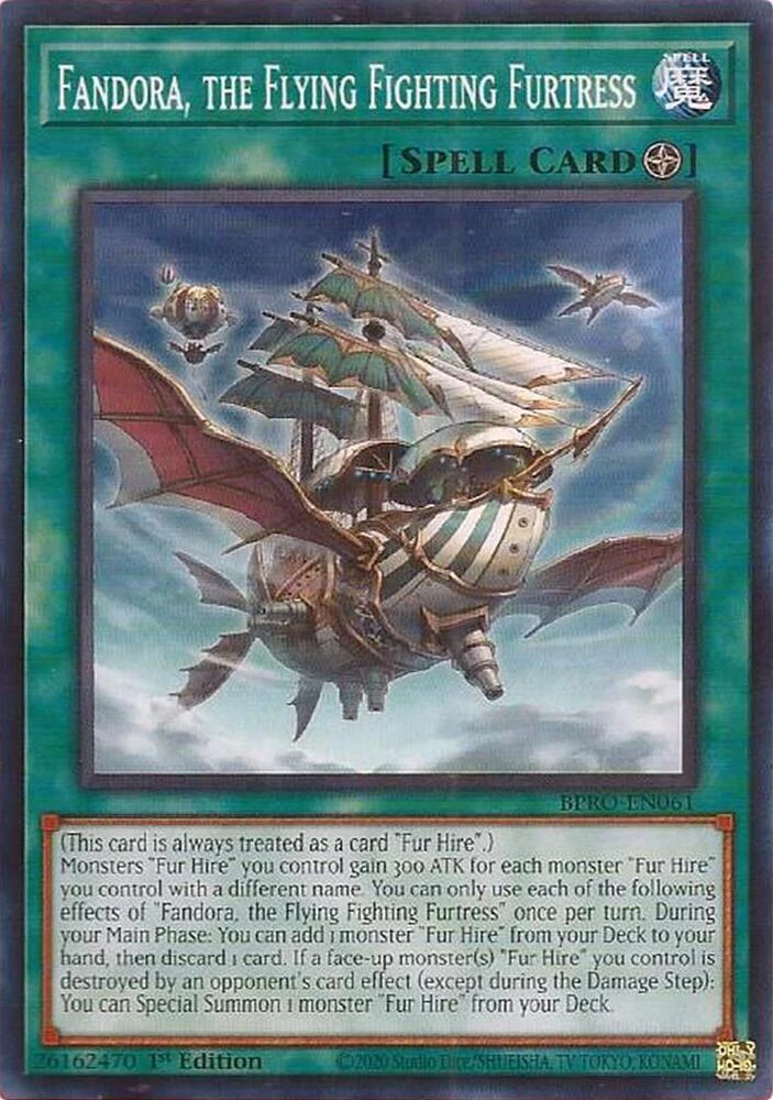 Fandora, the Flying Fighting Furtress