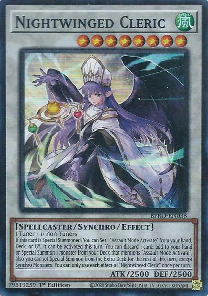 Nightwinged Cleric