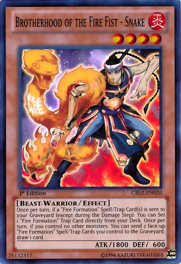 Brotherhood of the Fire Fist Snake