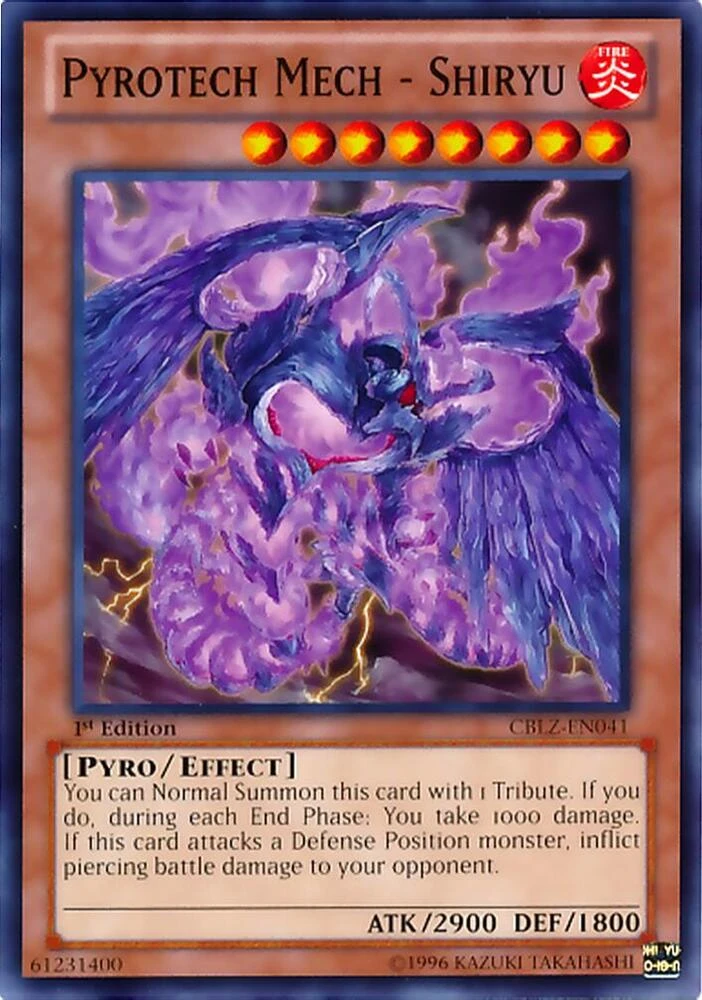 Pyrotech Mech Shiryu