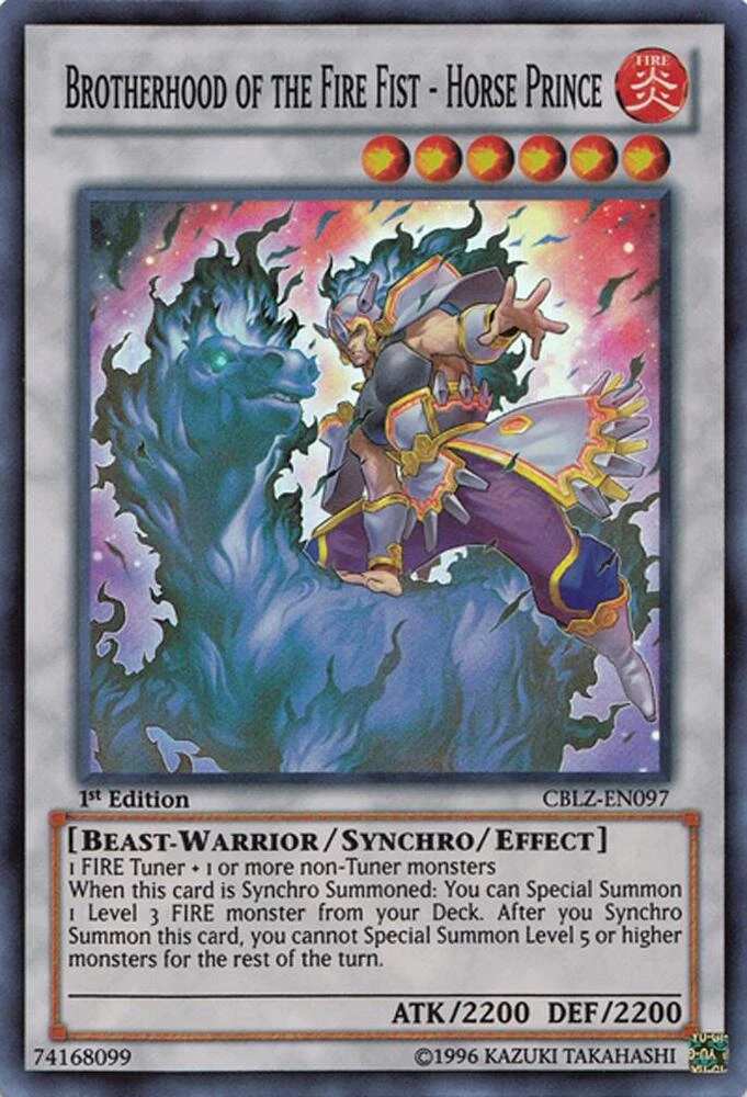 Brotherhood of the Fire Fist Horse Prince