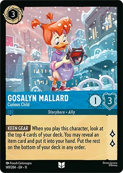 Gosalyn Mallard - Curious Child