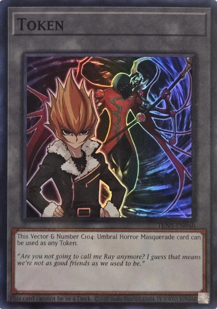 Token Vector and Number C104 Umbral Horror Masquerade