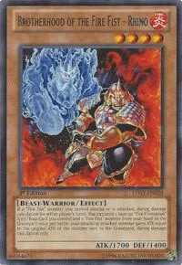 Brotherhood of the Fire Fist Rhino