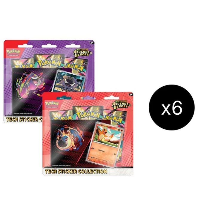 Mega Evolution Ascended Heroes Tech Sticker Collection Case