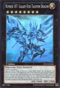 Number 107 Galaxy Eyes Tachyon Dragon