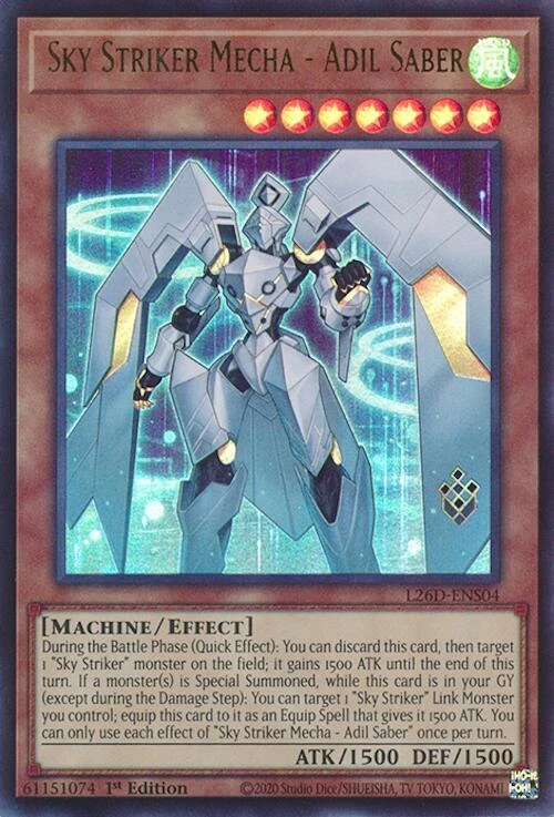 Sky Striker Mecha Adil Saber