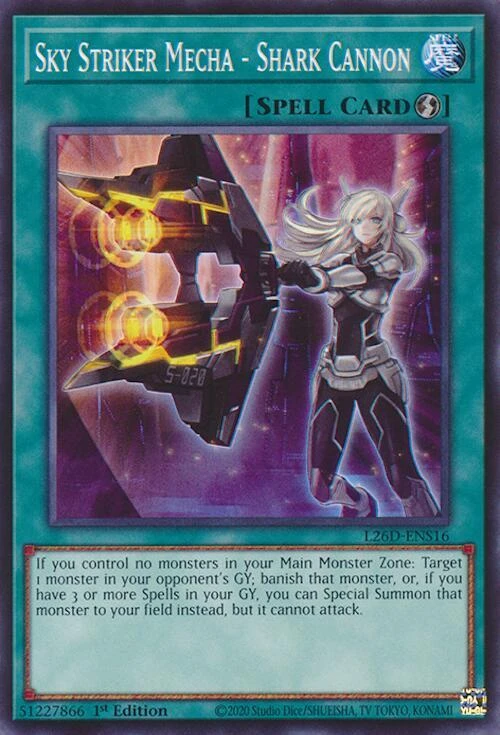 Sky Striker Mecha Shark Cannon