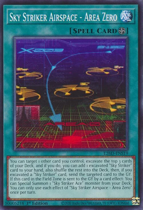 Sky Striker Airspace Area Zero