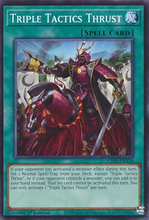 Triple Tactics Thrust