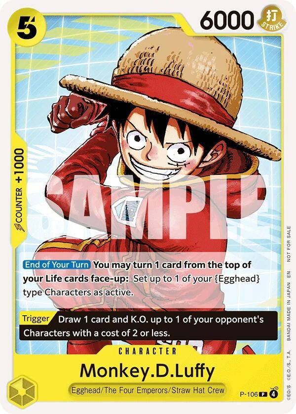 Monkey.D.Luffy Tournament Pack 2026 Vol. 2