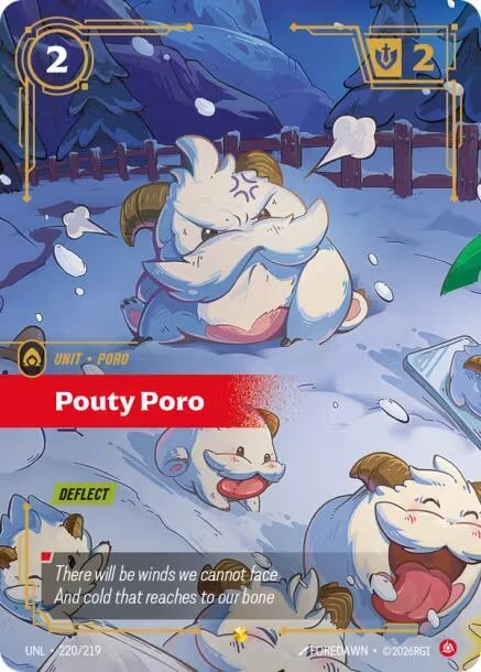 Pouty Poro
