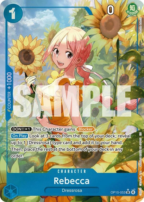 Rebecca (OP15-053) Alternate Art