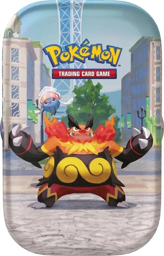 Tin Lumiose City Mini Tin Emboar and Inkay