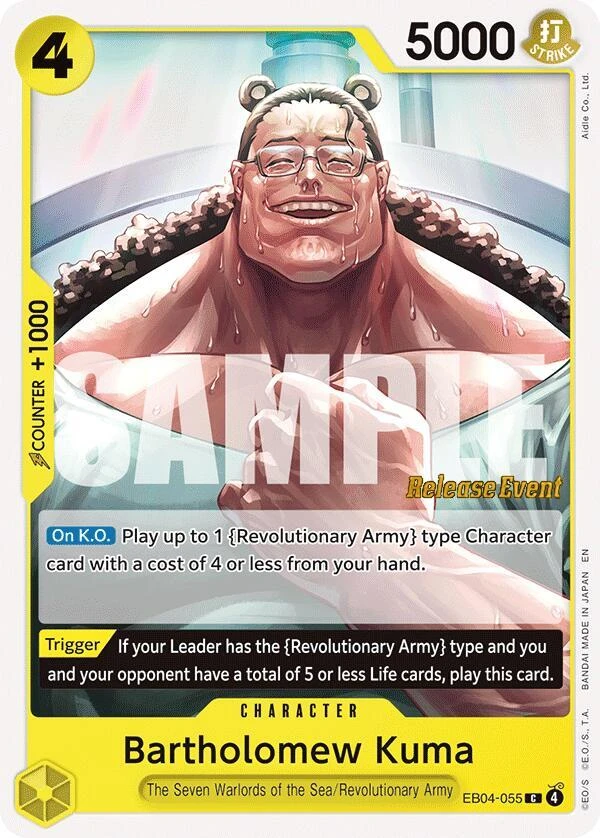 Bartholomew Kuma (Release Event)
