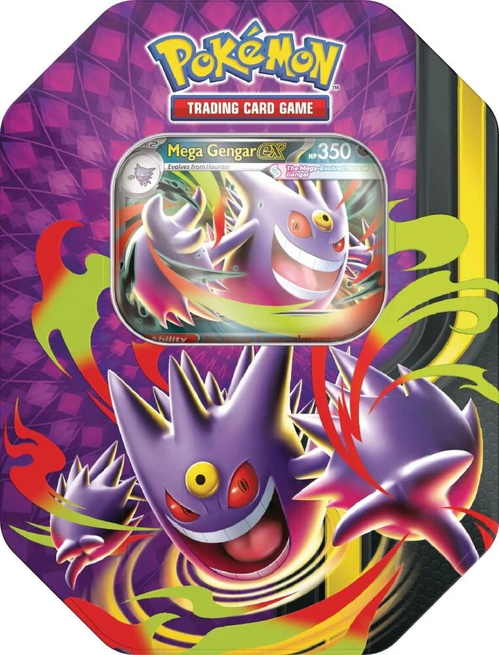 Tin Mega Moonlit Tin Mega Gengar ex