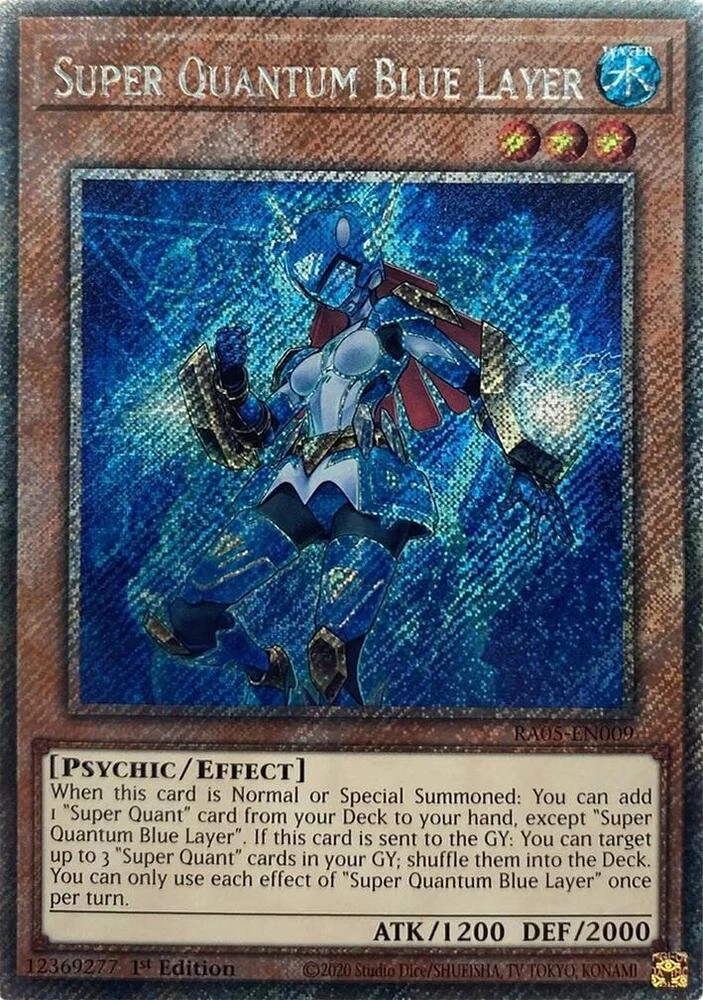 Super Quantum Blue Layer