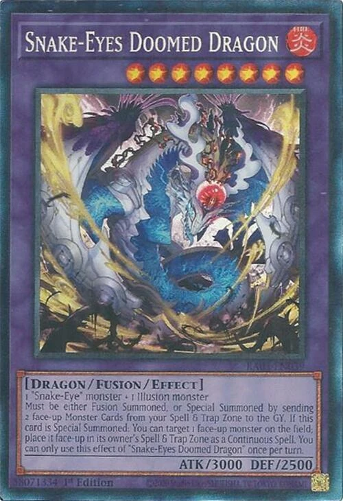Snake Eyes Doomed Dragon