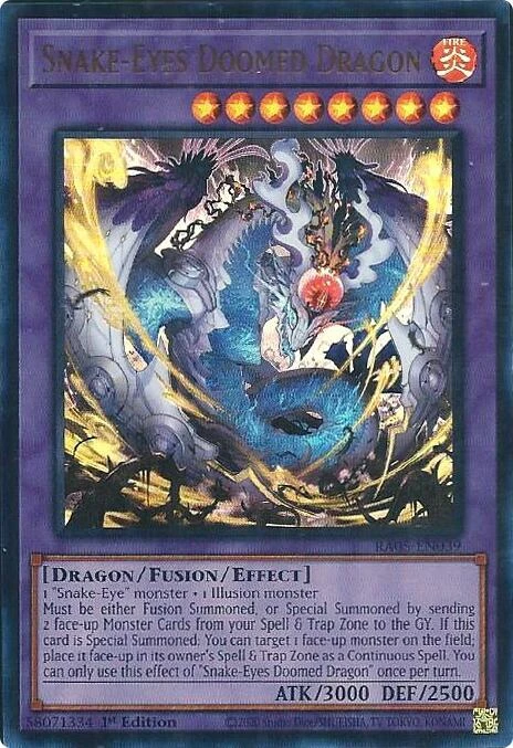 Snake Eyes Doomed Dragon