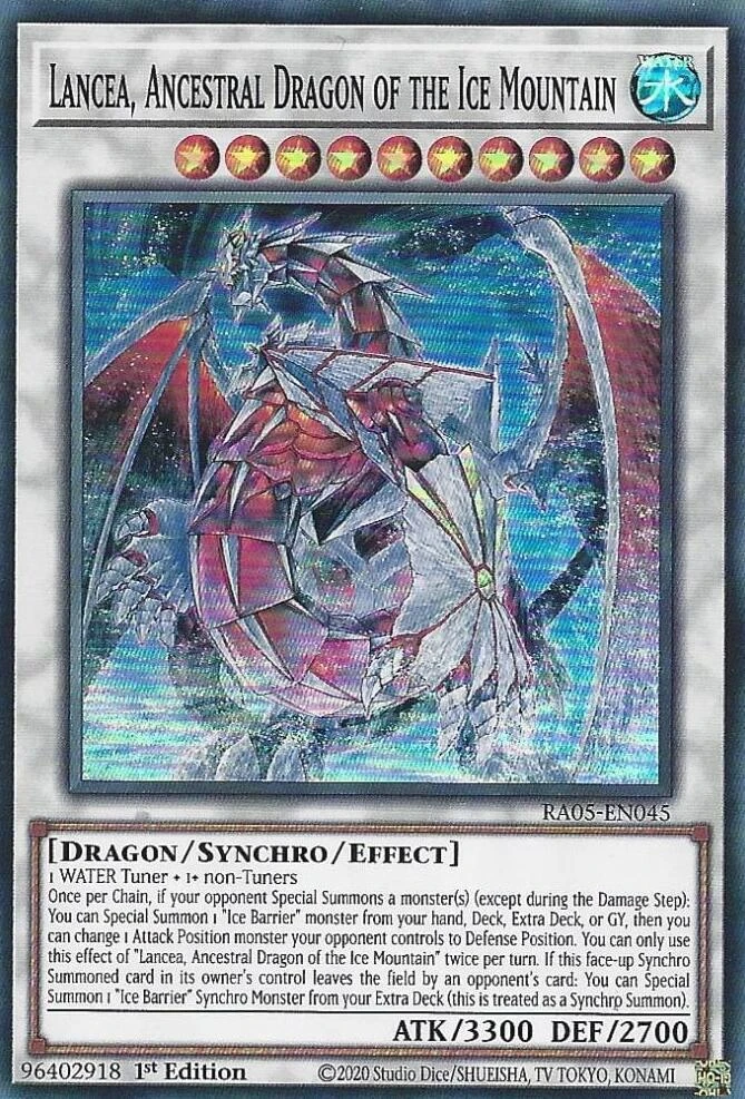 Lancea Ancestral Dragon of the Ice Mountain
