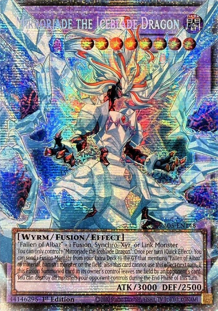 Mirrorjade the Iceblade Dragon