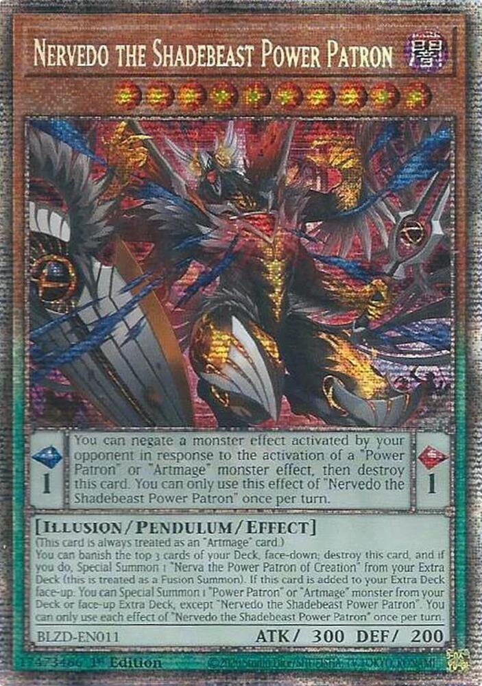 Nervedo the Shadebeast Power Patron