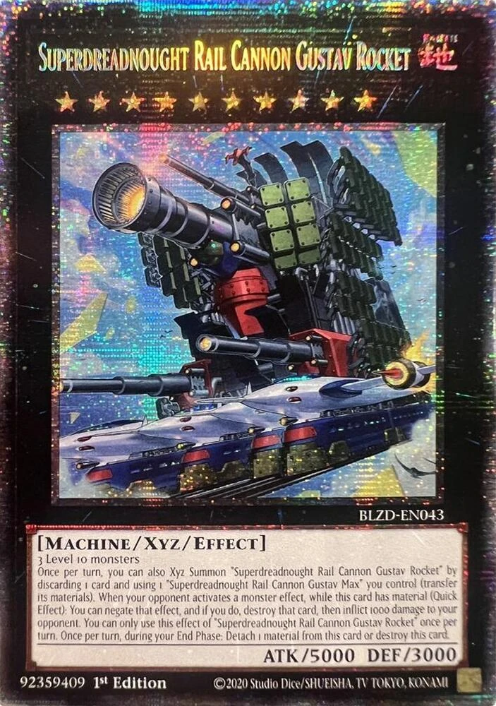 Superdreadnought Rail Cannon Gustav Rocket