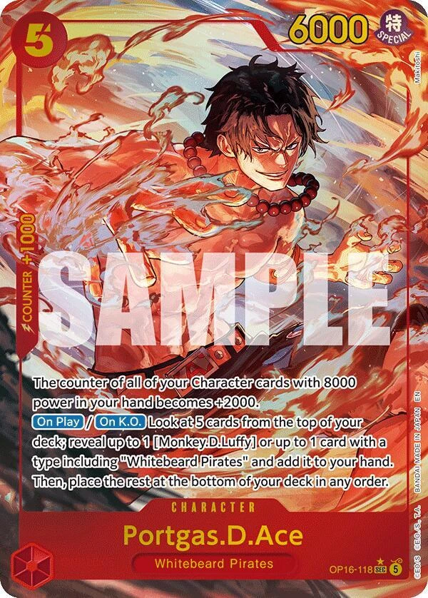 Portgas.D.Ace (Alternate Art)