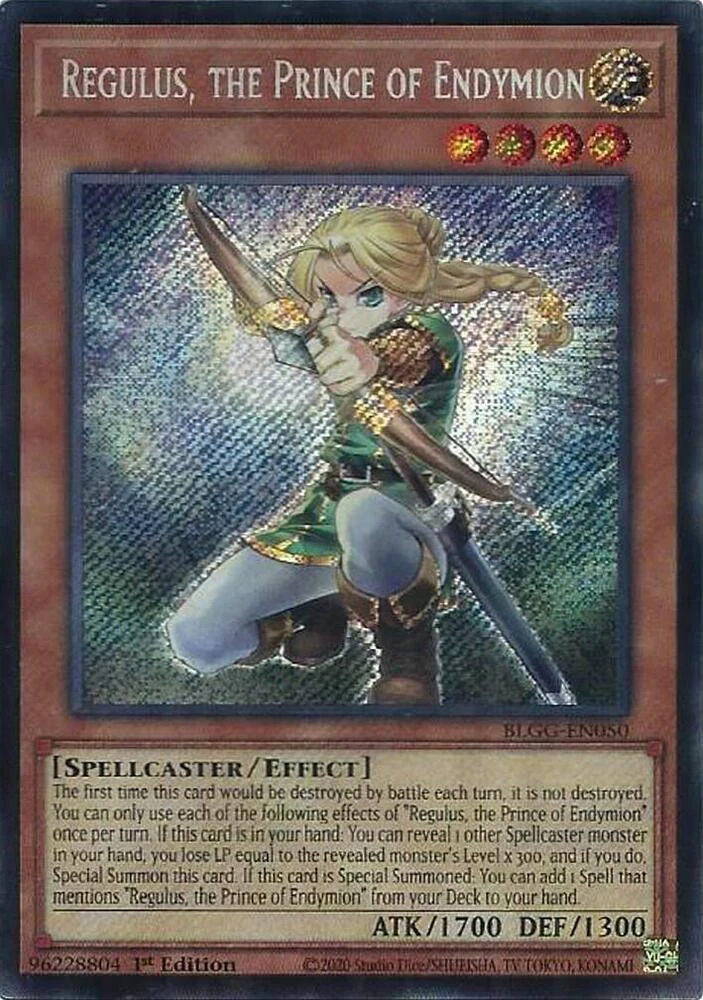 Regulus, the Prince of Endymion