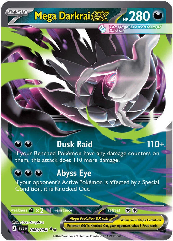 Mega Darkrai ex - 048/084