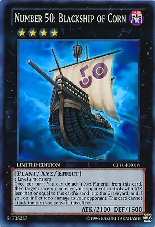 Number 50 Blackship of Corn