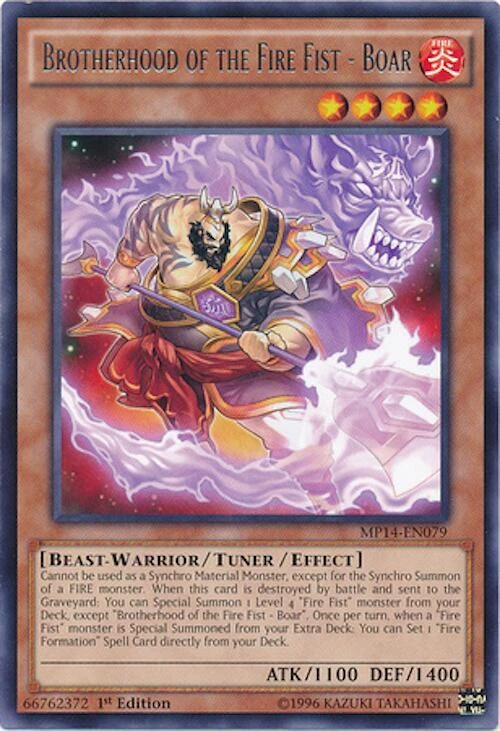 Brotherhood of the Fire Fist Boar