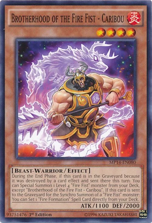 Brotherhood of the Fire Fist Caribou