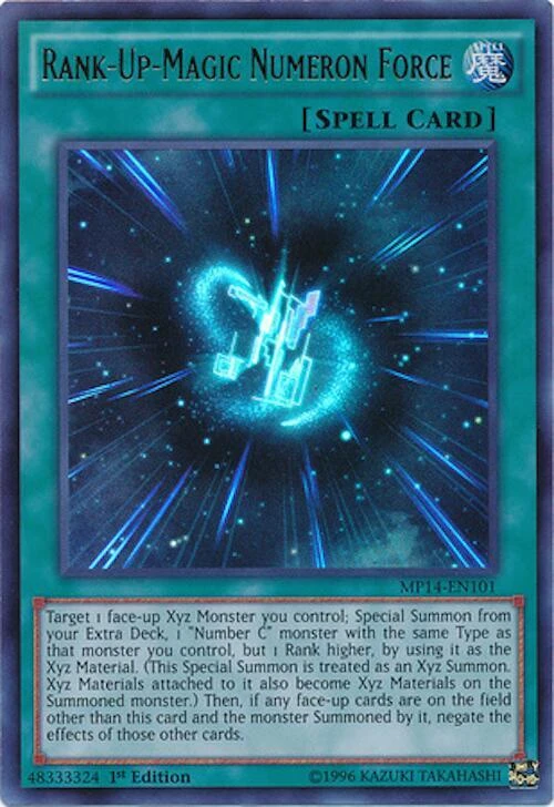 Rank Up Magic Numeron Force
