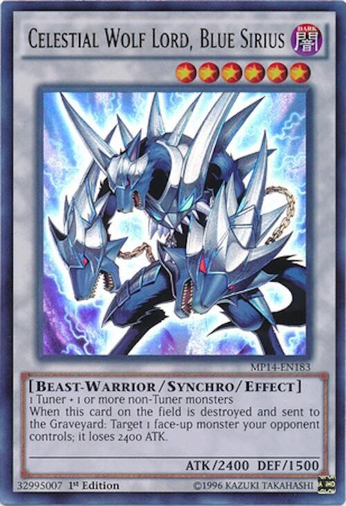 Celestial Wolf Lord Blue Sirius