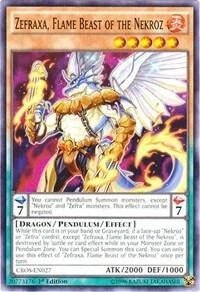 Zefraxa Flame Beast of the Nekroz