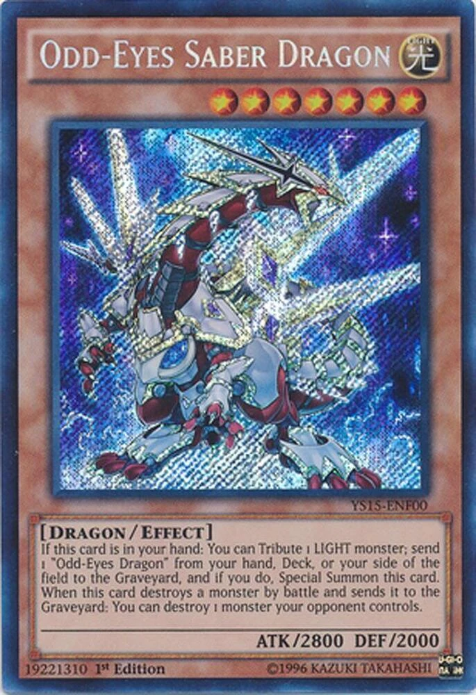 Odd Eyes Saber Dragon