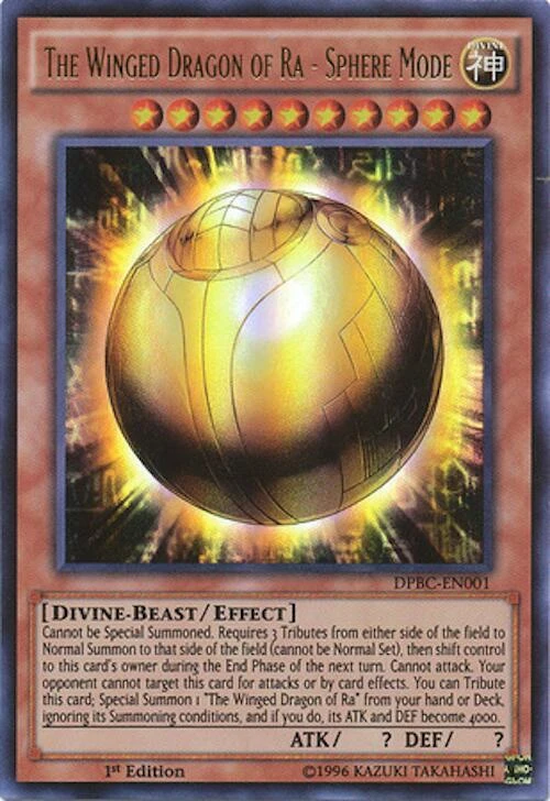 The Winged Dragon of Ra Sphere Mode