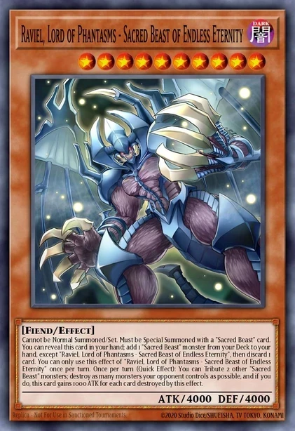 Raviel, Lord of Phantasms - Sacred Beast of Endless Eternity