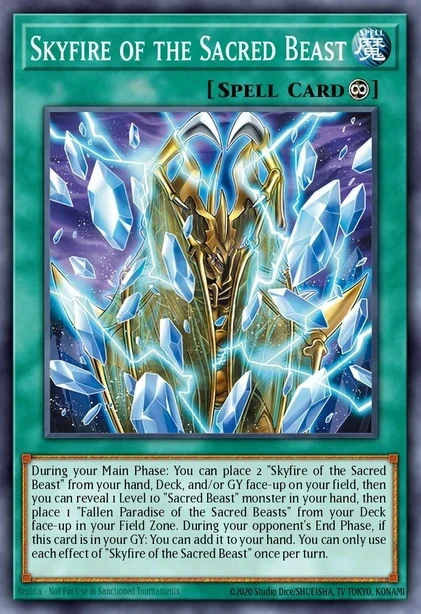 Skyfire of the Sacred Beast