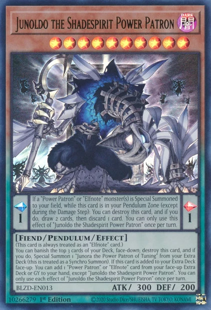 Junoldo the Shadespirit Power Patron